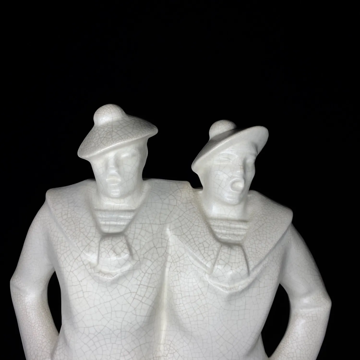 Art deco sousoší námořníků – DAX, Francie - 7
