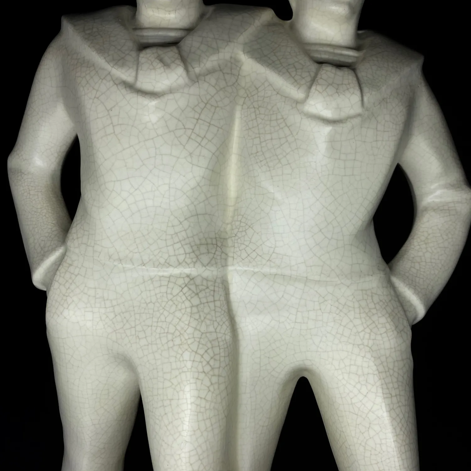 Art deco sousoší námořníků – DAX, Francie - 8
