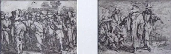 Johann Wilhelm Baur – Kroje různých národností - 3