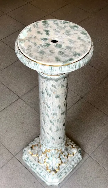 Porcelánový Podstavec Sarreguemines - 1