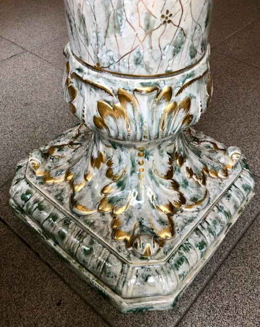 Porcelánový Podstavec Sarreguemines - 3