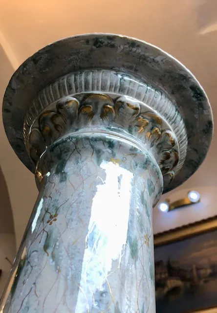 Porcelánový Podstavec Sarreguemines - 6