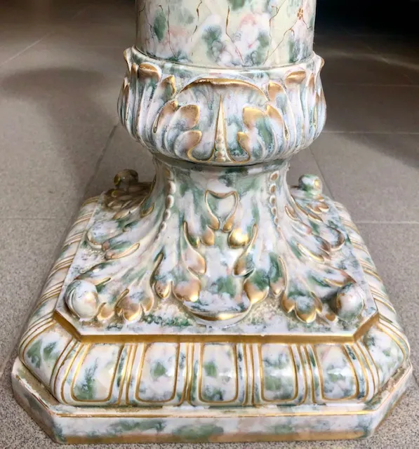 Porcelánový Podstavec Sarreguemines - 4