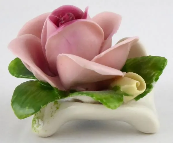 Porcelánová růžička – Rudolf Kämmner, Rudolstadt - 4