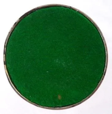 Stříbrný nízký kulatý svícen – Německo - 3