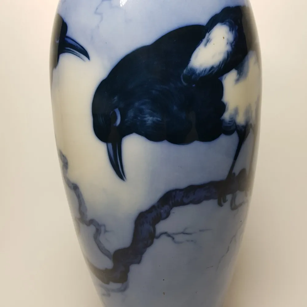 Art deco porcelánová váza – Limoges - 6