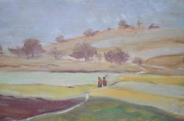 Antonín Slavíček – Krajina se dvěma ženami - 2