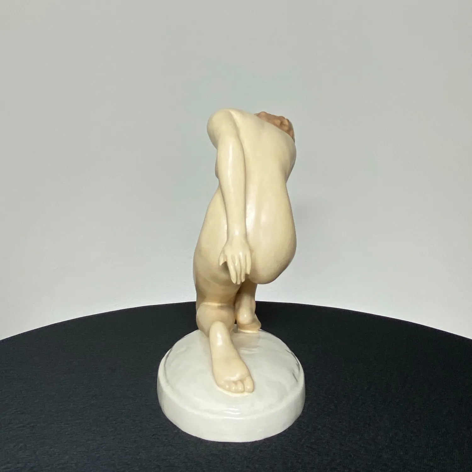 Art deco porcelánová socha nahé ženy – Royal Dux - 7