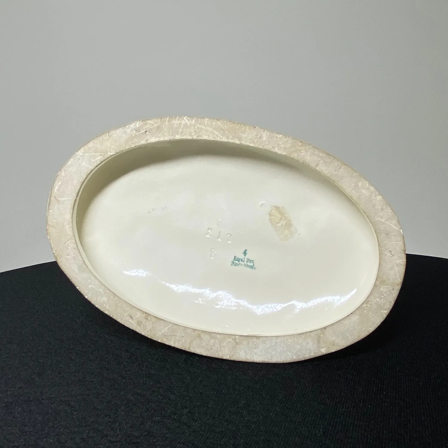 Art deco porcelánová socha nahé ženy – Royal Dux - 8