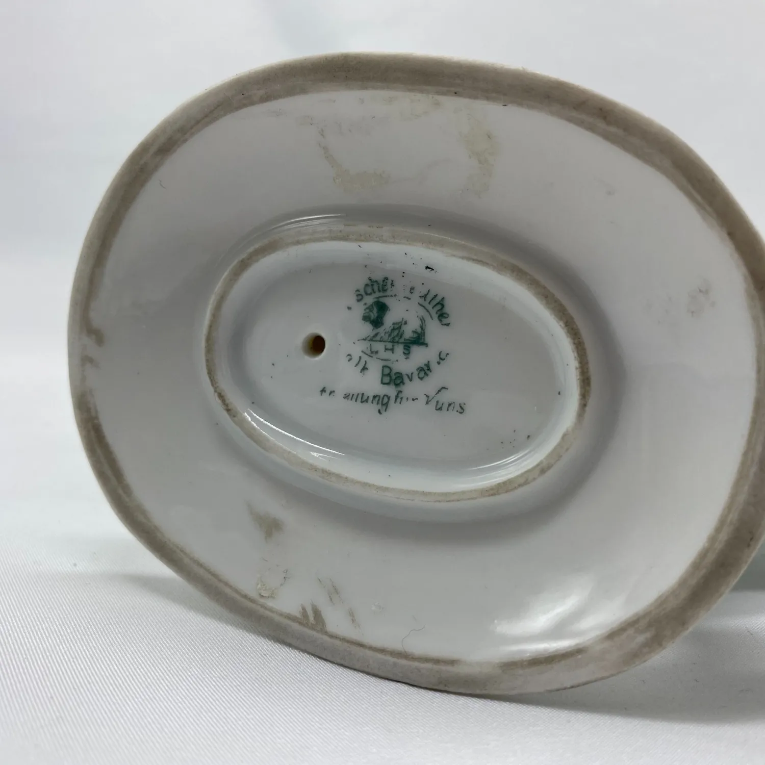 Art deco porcelánová socha dětí a chameleona – W. von Heider/Hutschenreuther - 9
