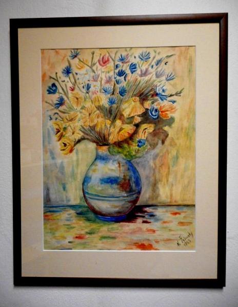 Obraz: Váza s květinami