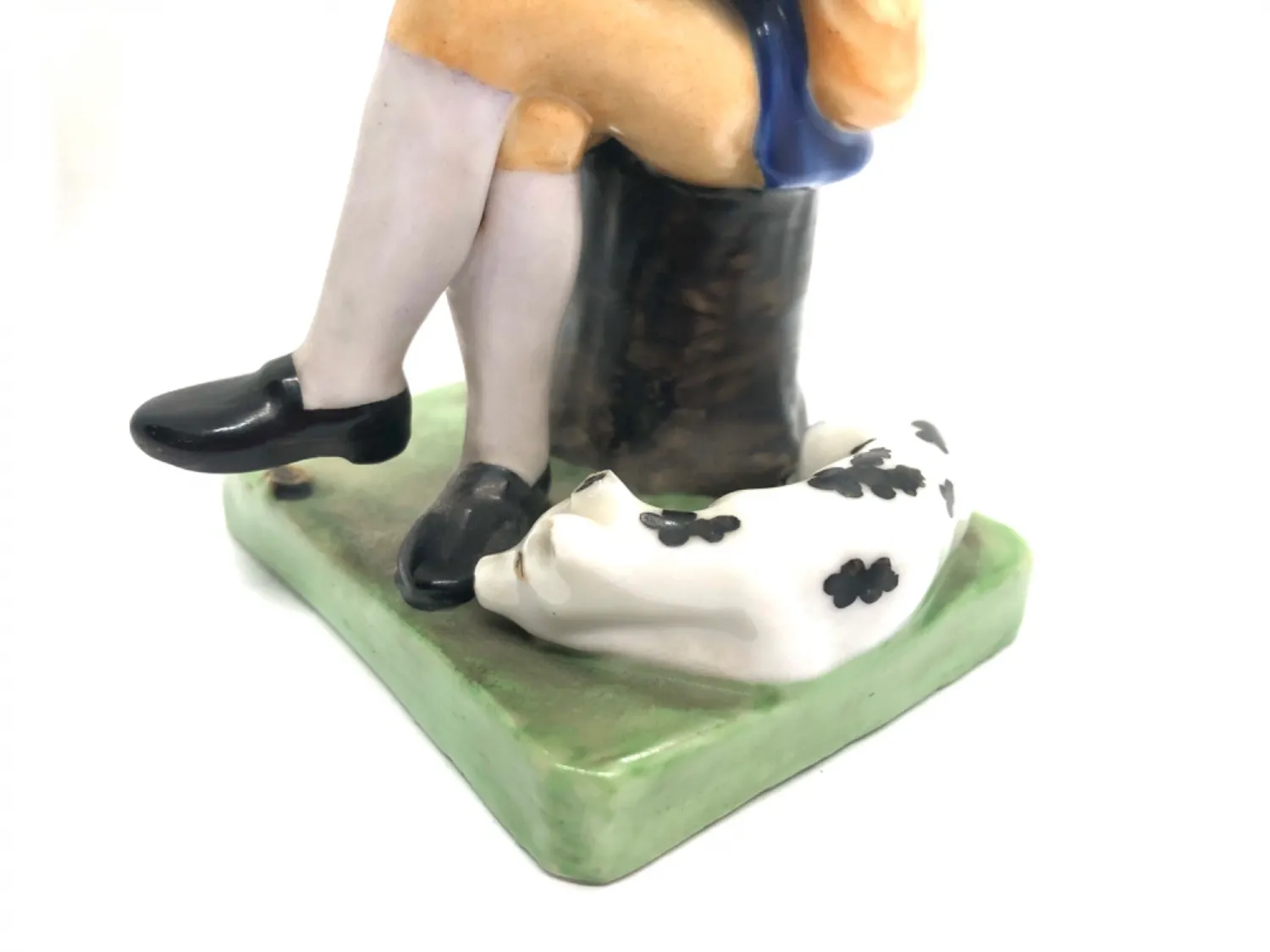 Porcelánová soška Choda se psem - 6