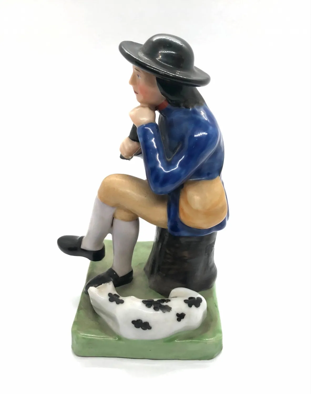 Porcelánová soška Choda se psem - 7