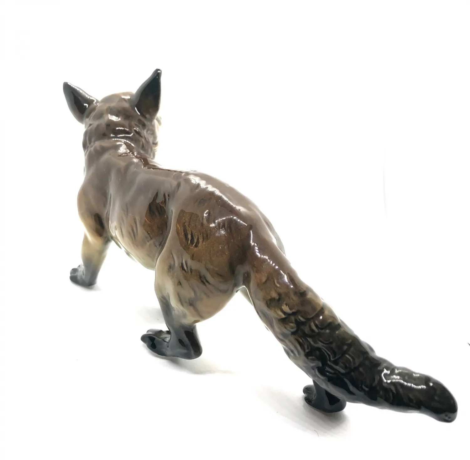 Porcelánová soška lišky – Ens - 5