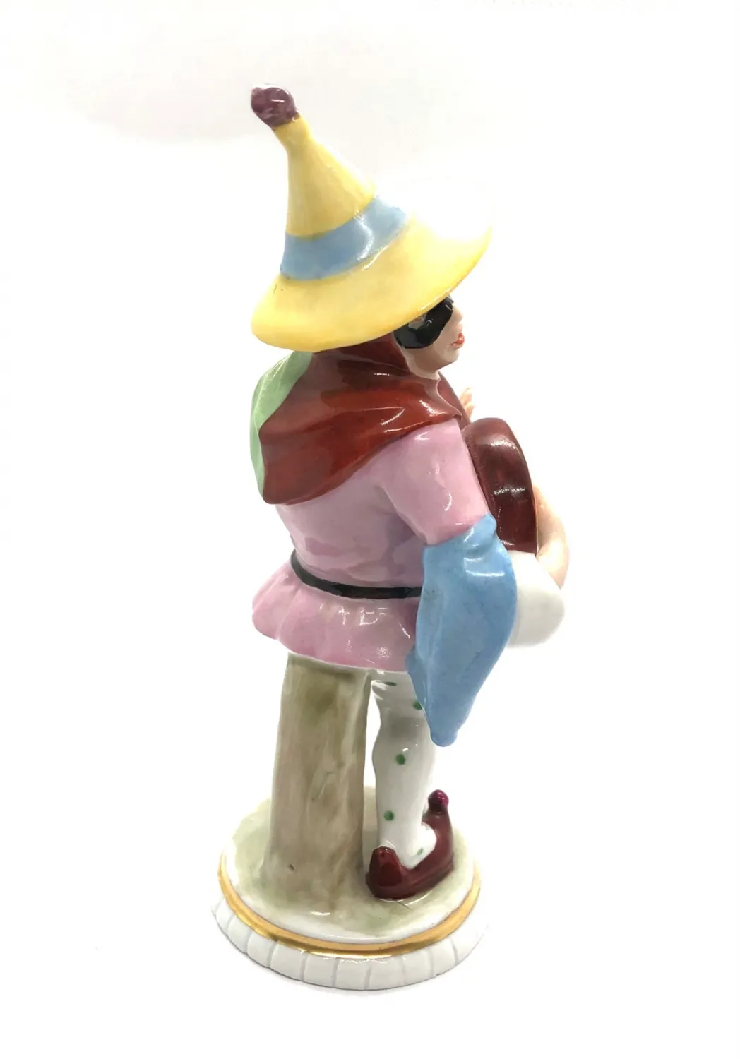 Porcelánová soška Harlekýna – Sitzendorf - 5