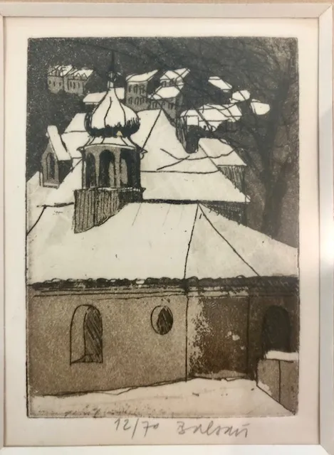 Václav Balšán, dva autorské tisky - 2