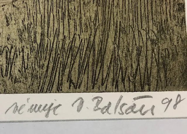 Václav Balšán, dva autorské tisky - 8