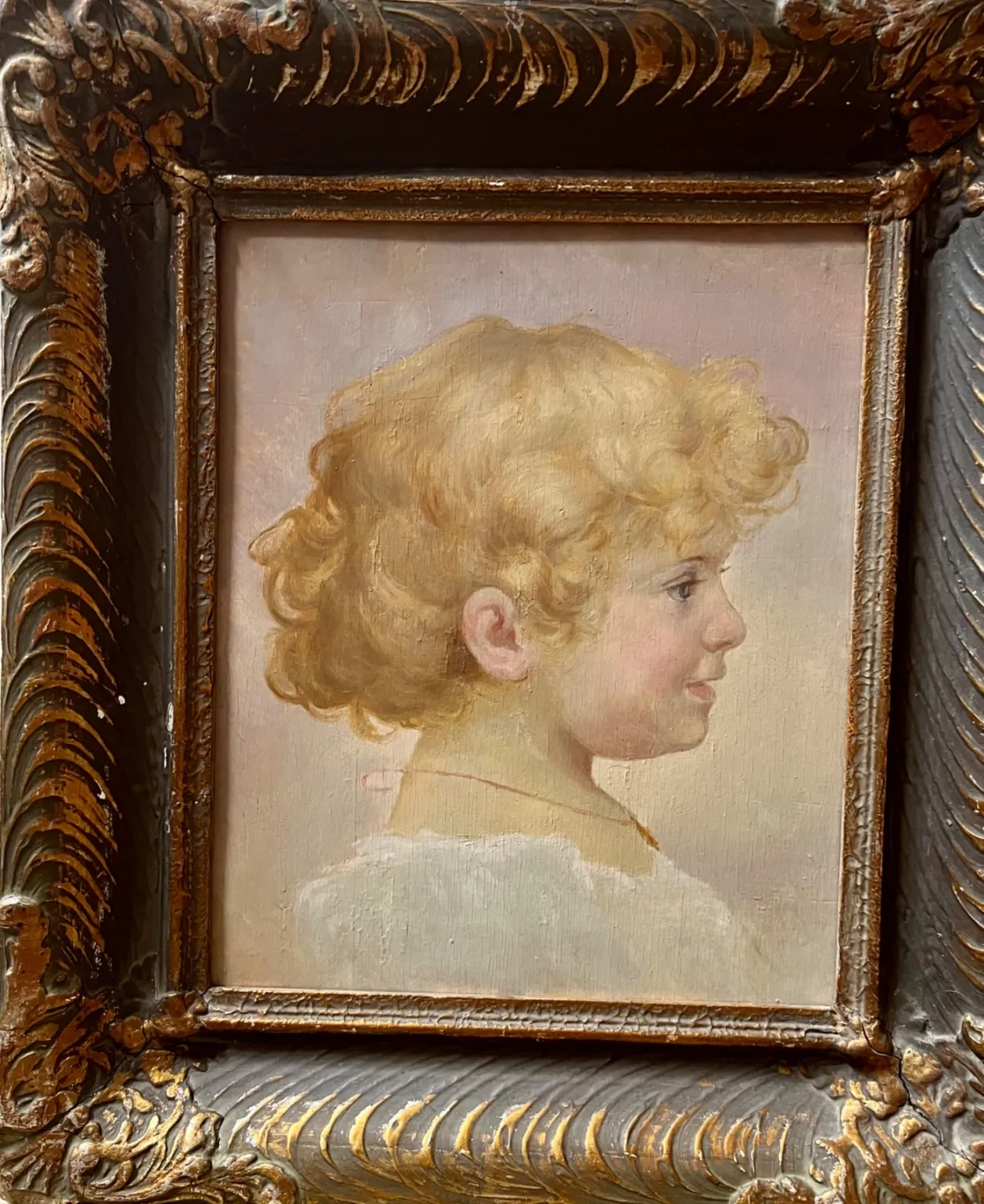 František Brunner Dvořák – Portrét děvčátka - 2