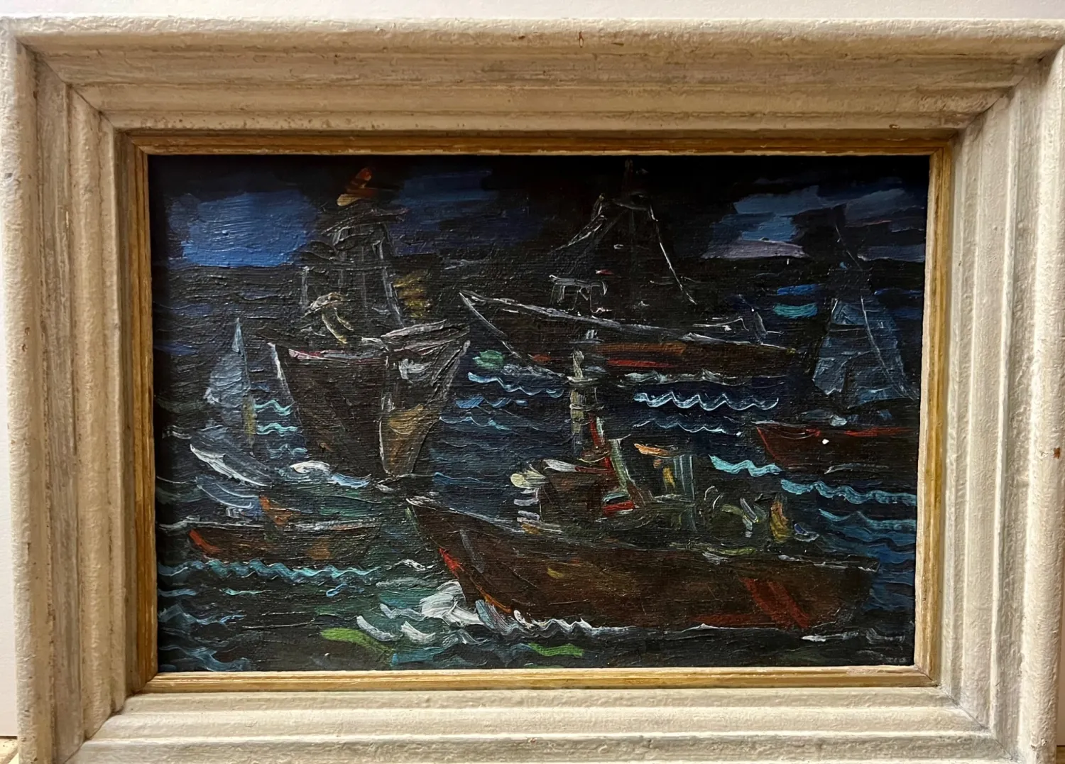 František Zdeněk Eberl – Bárky na moři - 2
