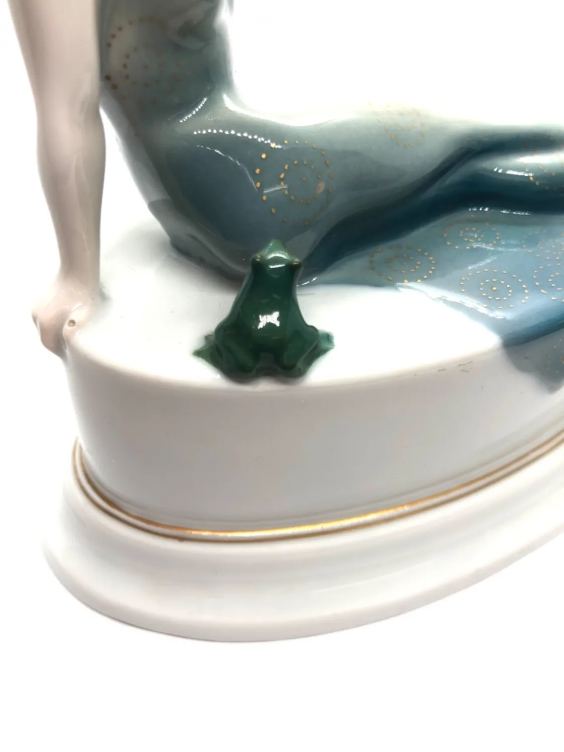 Art deco soška ženy se žábou – Rosenthal - 7
