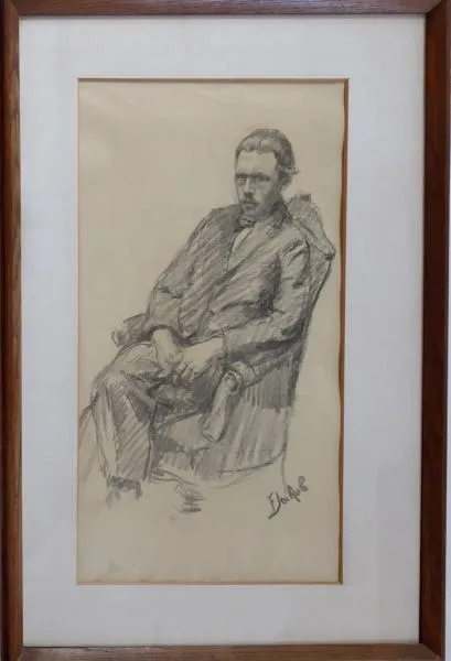 František Jakub - Autoportrét