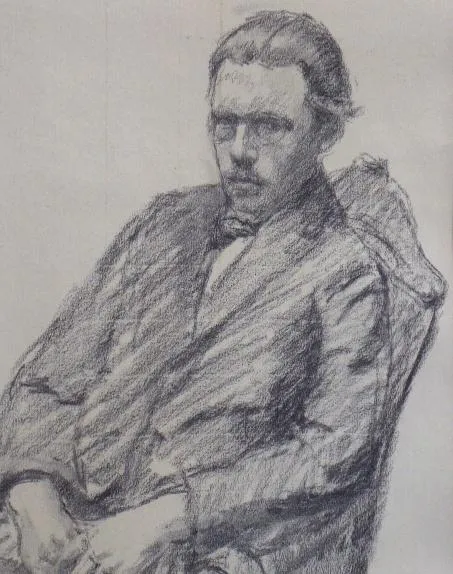 František Jakub – Autoportrét - 3