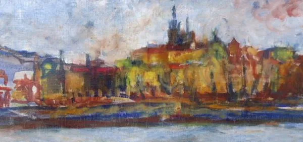 Bláha – Pohled na Pražský Hrad a Malou Stranu - 4