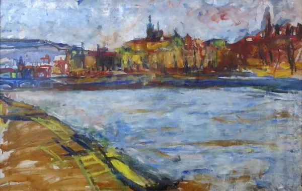 Bláha – Pohled na Pražský Hrad a Malou Stranu - 6