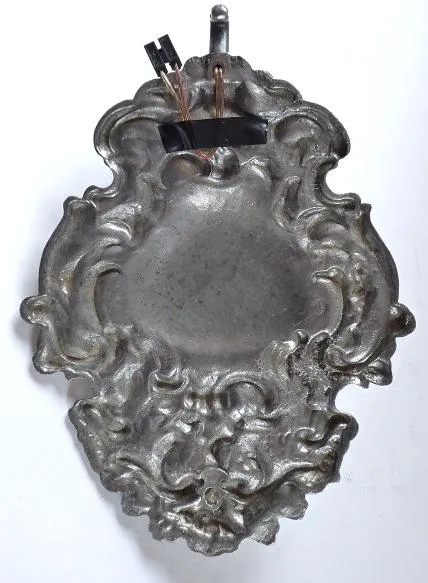 Rokokové nástěnné svítidlo – kartuše - 2