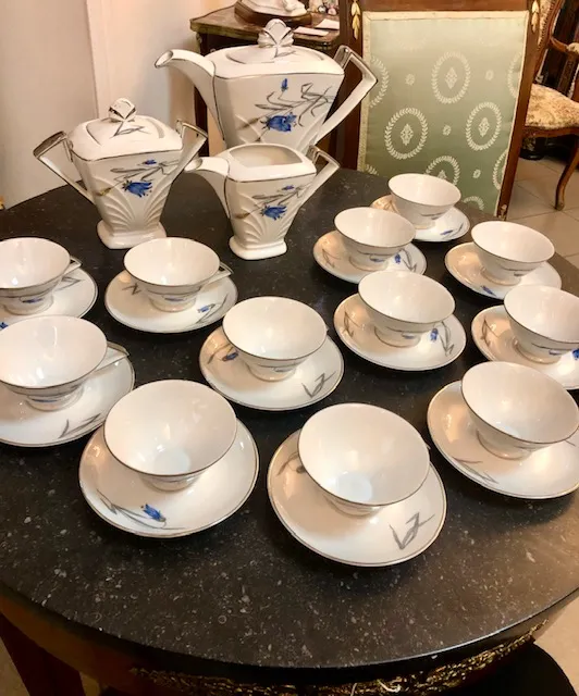 Porcelánový Servis pro 12 Osob, Importée de Tchecoslovaquie - 2
