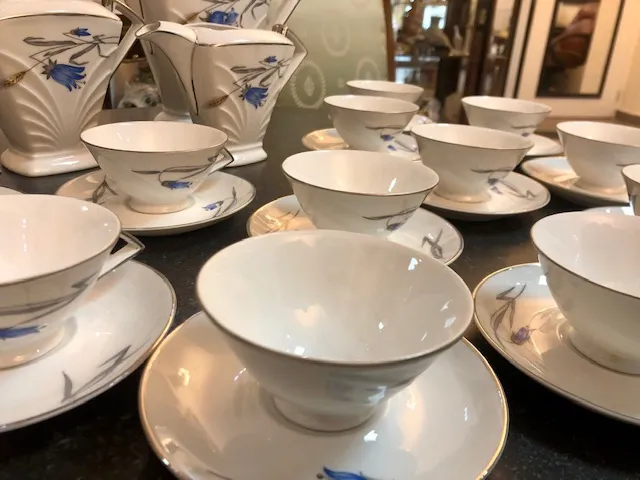 Porcelánový Servis pro 12 Osob, Importée de Tchecoslovaquie - 3