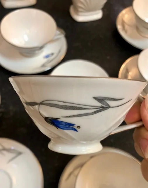 Porcelánový Servis pro 12 Osob, Importée de Tchecoslovaquie - 4