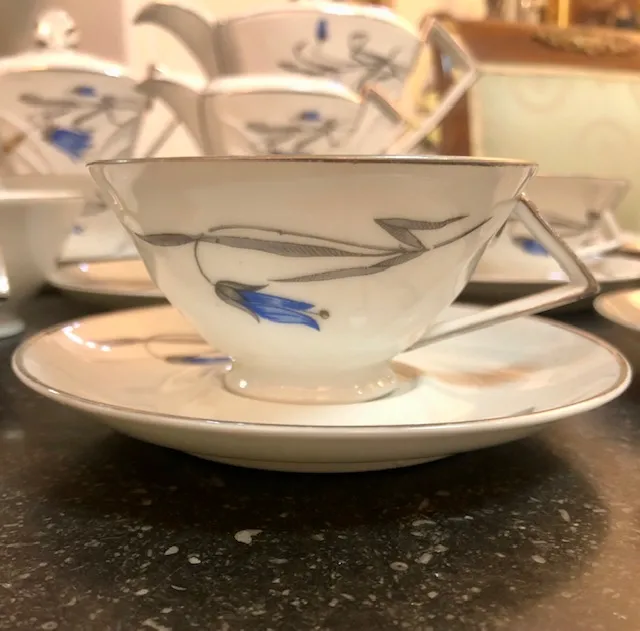 Porcelánový Servis pro 12 Osob, Importée de Tchecoslovaquie - 5