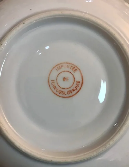Porcelánový Servis pro 12 Osob, Importée de Tchecoslovaquie - 6