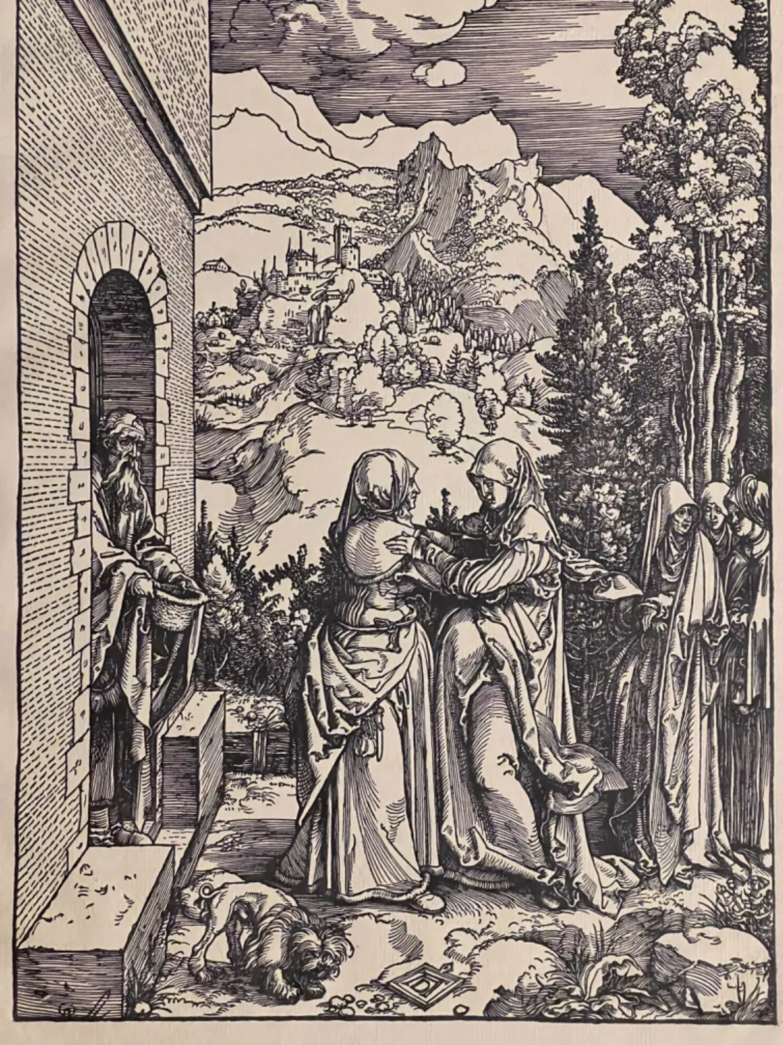 Albrecht Dürer – stará rytina - 2
