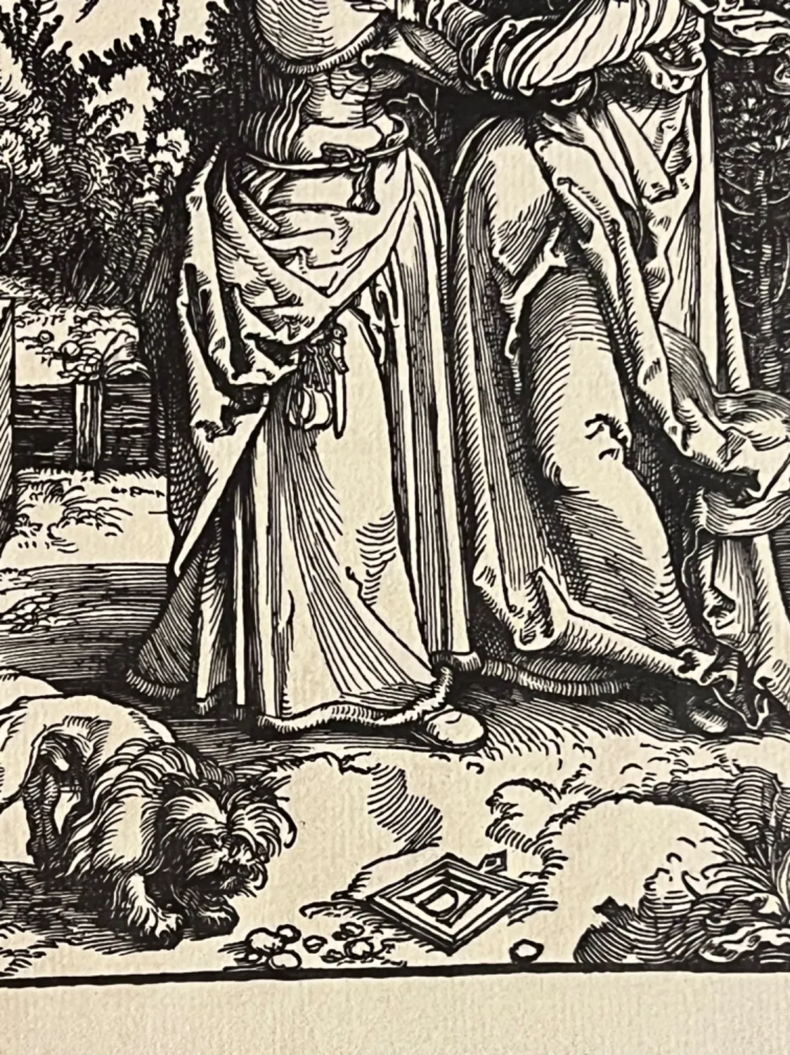 Albrecht Dürer – stará rytina - 3