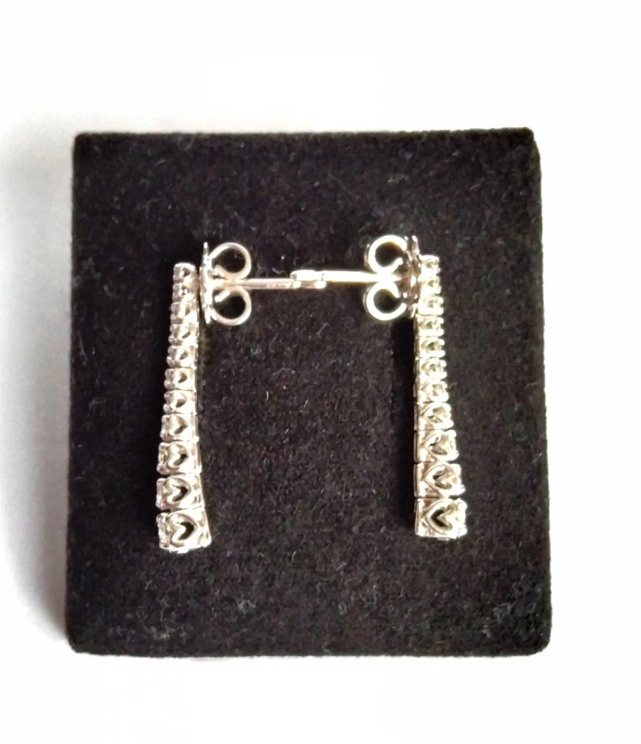 Zlaté náušnice s diamanty, 0,72 ct - 4