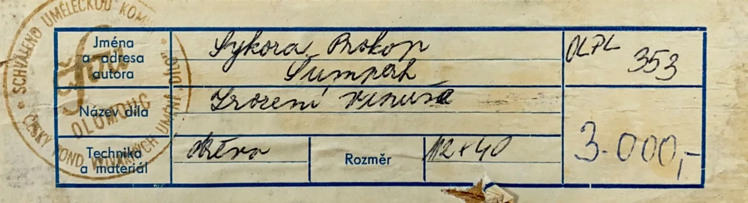 Zrození Venuše : Prokop Sýkora - 2