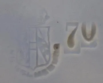 Talíř s cibulovým vzorem – Opaque Wilhelmsburg - 2