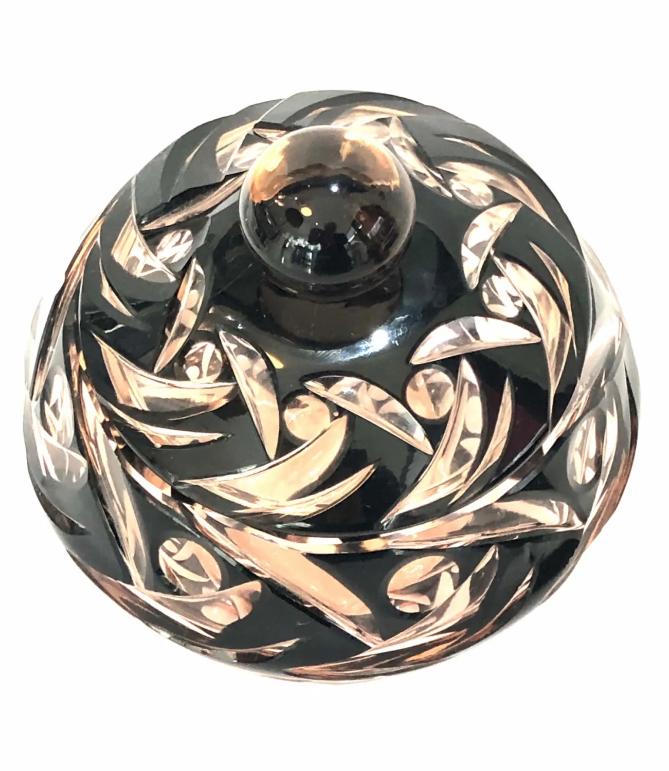 Barvy měnící art deco dóza - 2