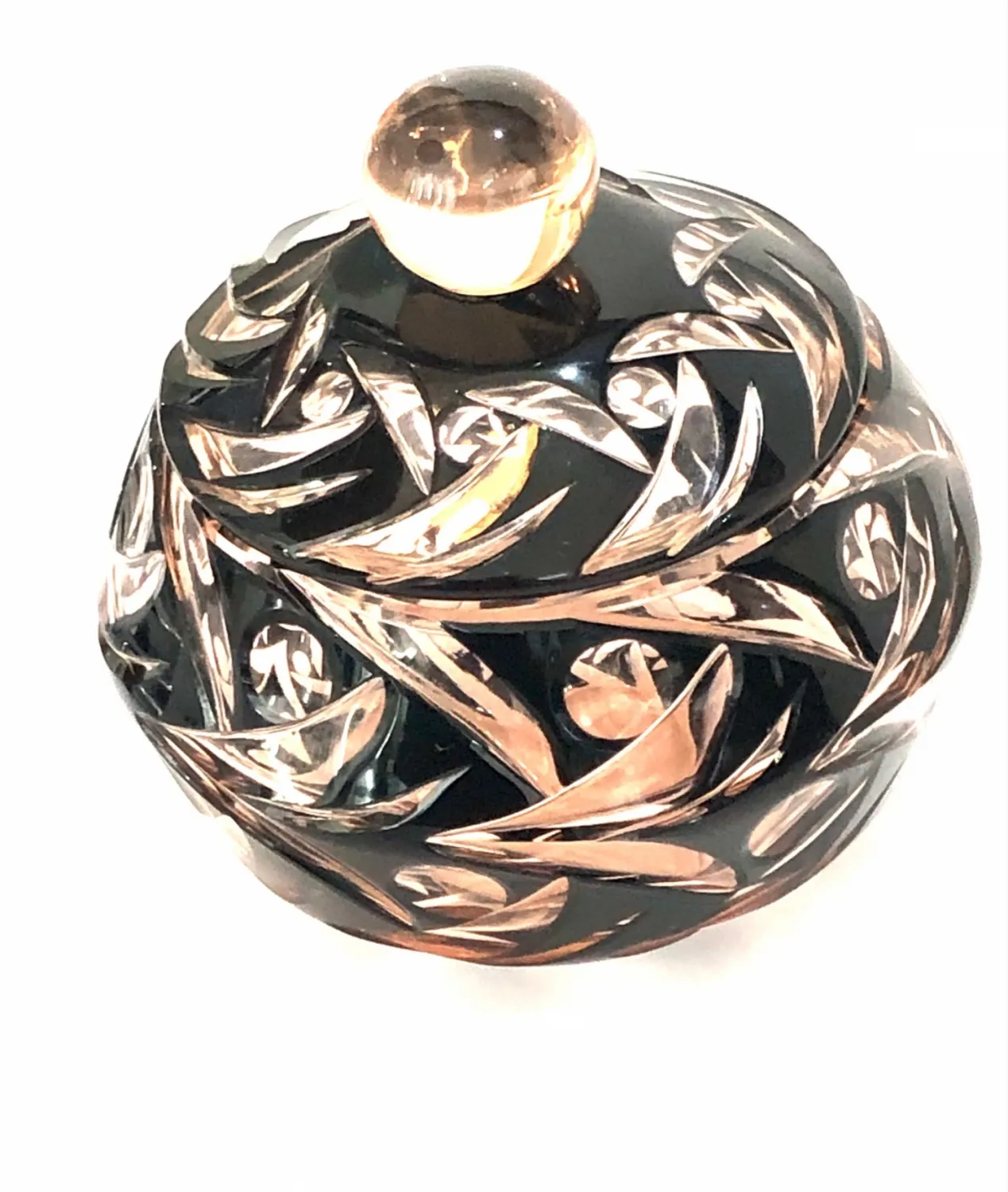 Barvy měnící art deco dóza - 3