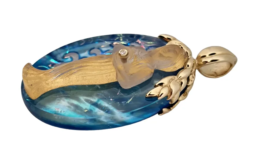 DESIGNOVÝ LUXUSNÍ PŘÍVĚSEK ELEMENT PŘÍRODY – ŽIVOT - 3