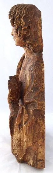 Svatý Jan Evangelista – patinovaná sádra - 3