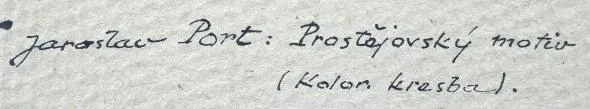 Jaroslav Port – Prostějovský motiv - 3