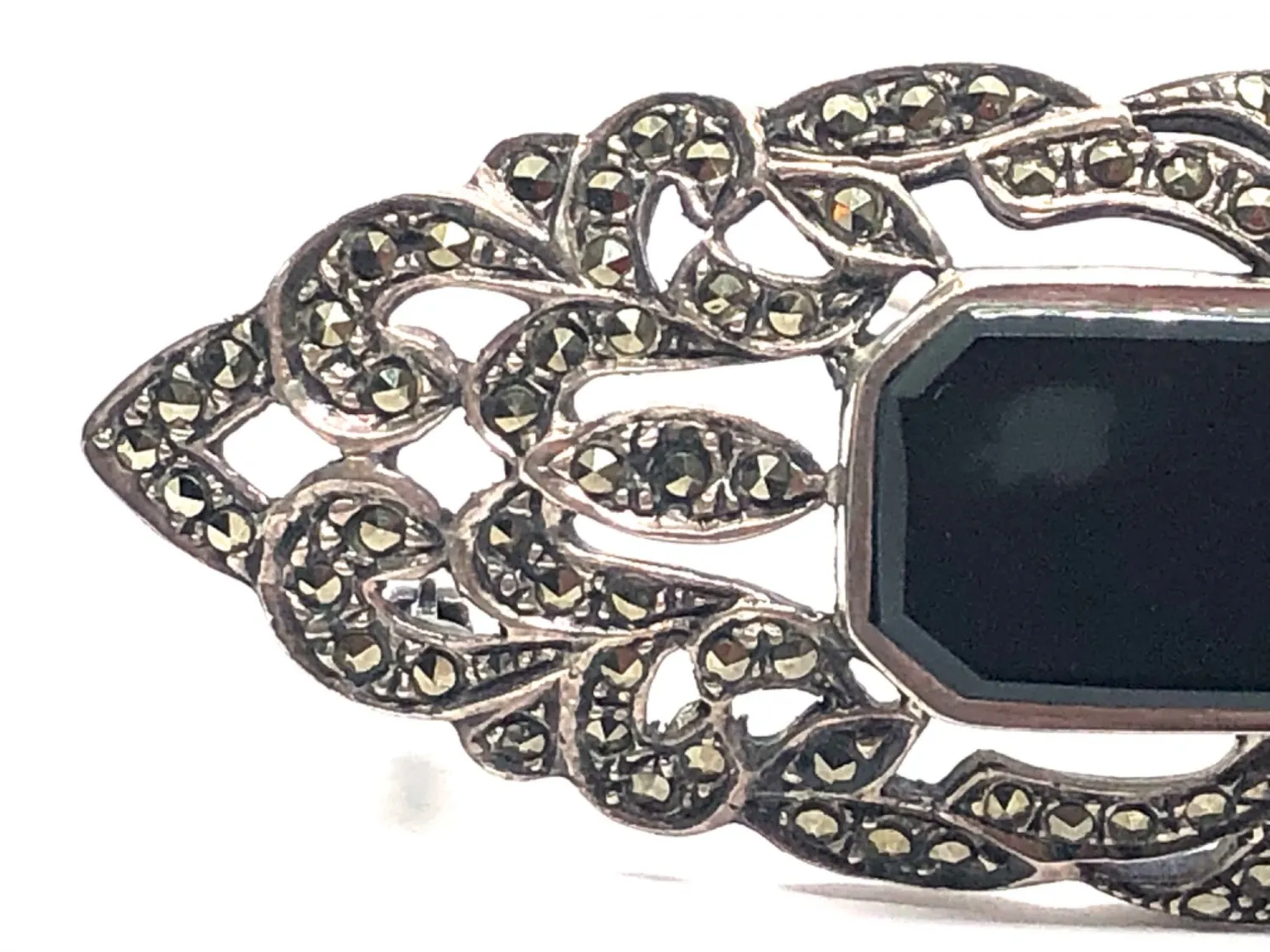 Masivní art deco brož - 3