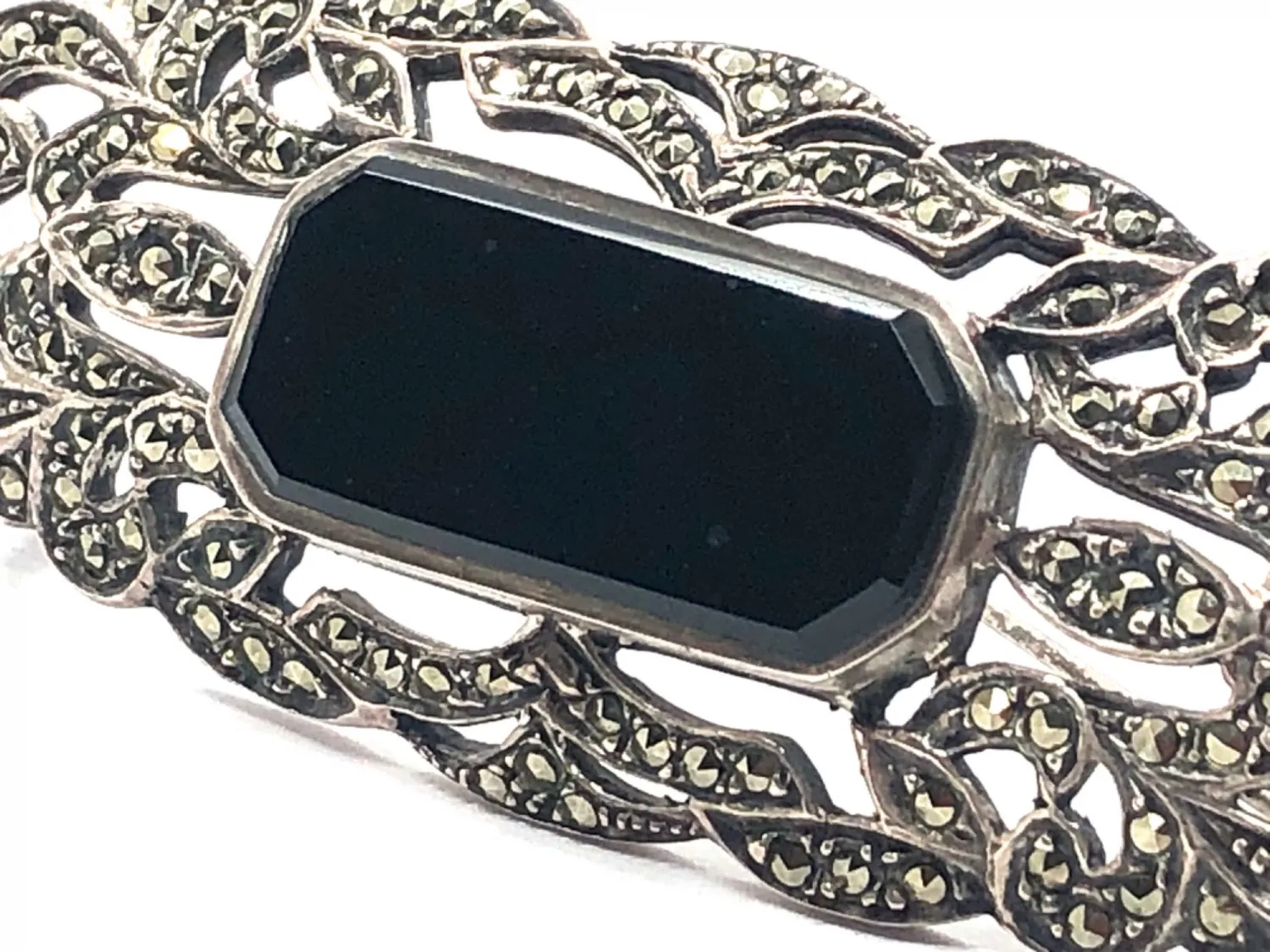 Masivní art deco brož - 6