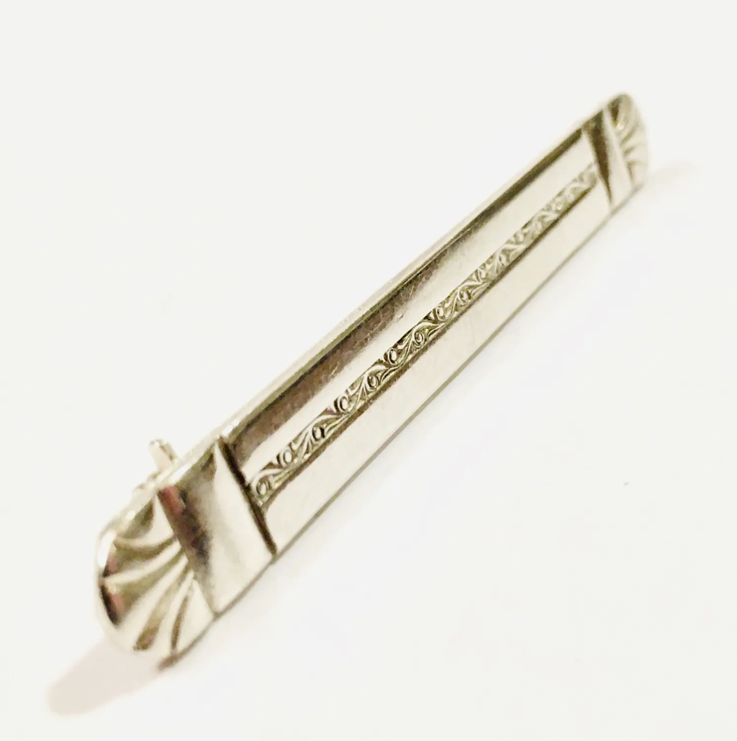 Stříbrná ART-DECO brož - 2