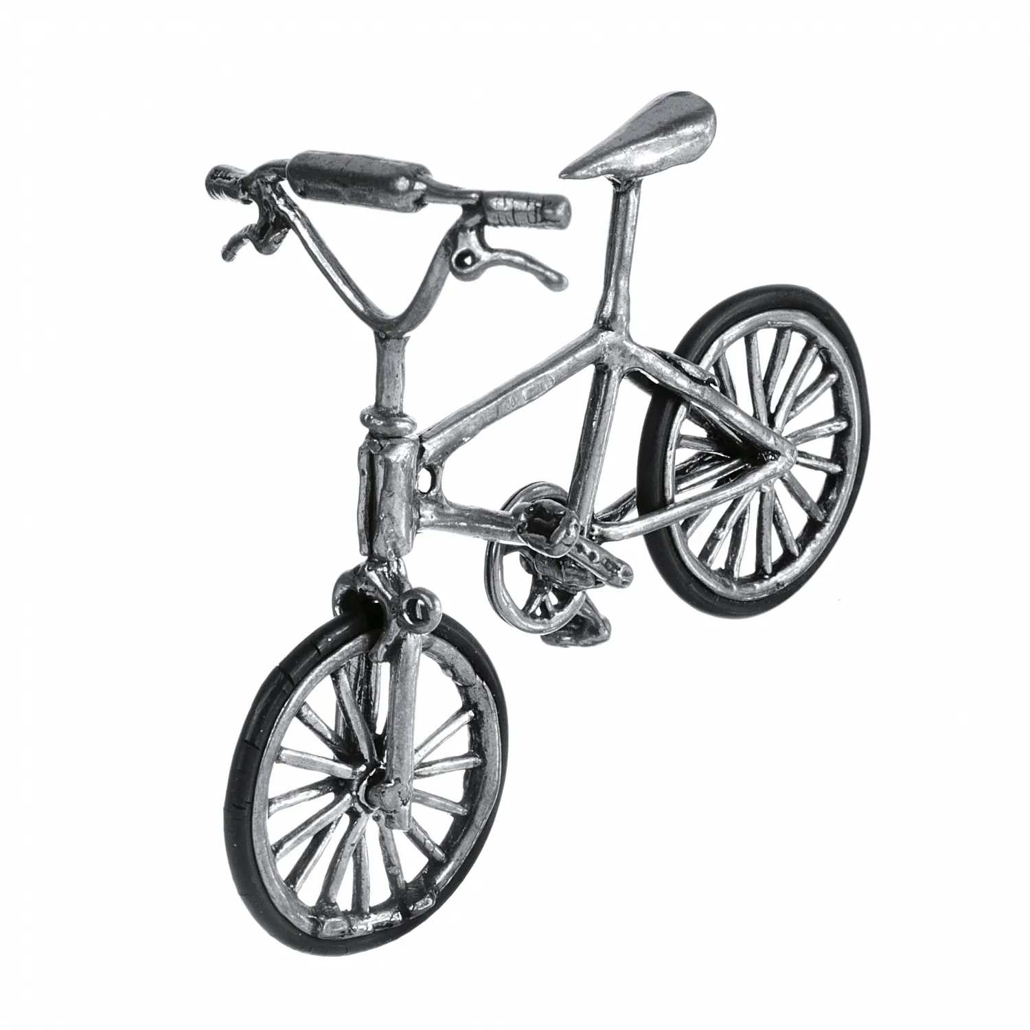 Stříbrná miniatura kola - 2