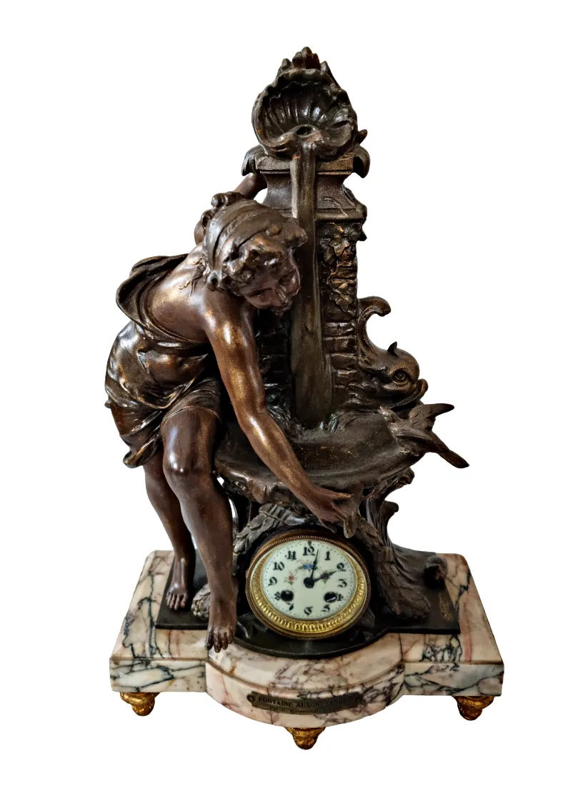 HODINY FIGURÁLNÍ FONTÁNA SÝKOREK - 2