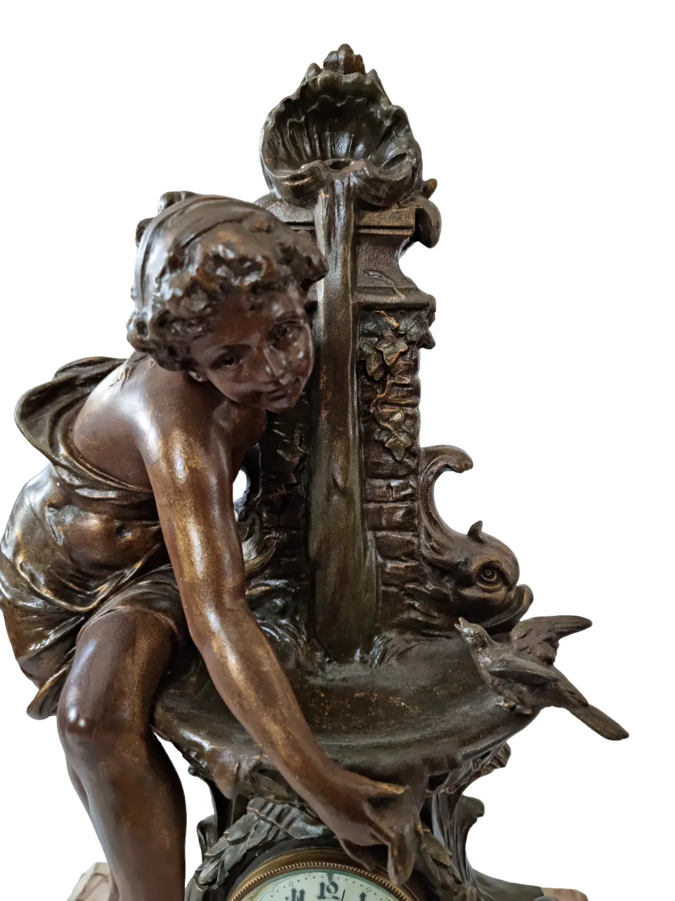 HODINY FIGURÁLNÍ FONTÁNA SÝKOREK - 3